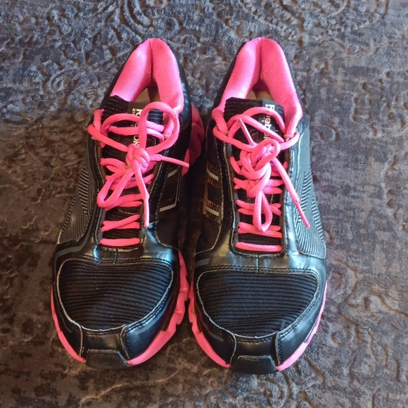 Reebok Zigtech Ziglite Zignano Womens Size 8 Pink Black Running Training Shoes - Picture 2 of 10